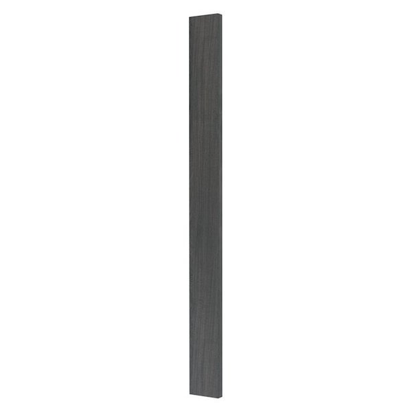 Cambridge Carbon Marine Slab Style Kitchen Cabinet Filler (3 in W x 0.75 in D x 96 in H) SA-PUSF396-CM